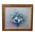 Mid 20th Century Original Still Life Painting on Canvas Richly Arranged Bouquet by Robert Cox(1934-2001) Framed For Sale