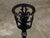 Early 20th Century Pair of English Turn of the Century Iron Andirons with Foliage and Guilloches For Sale - Image 5 of 11