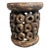Vintage Bamileke Burn Stool Table For Sale