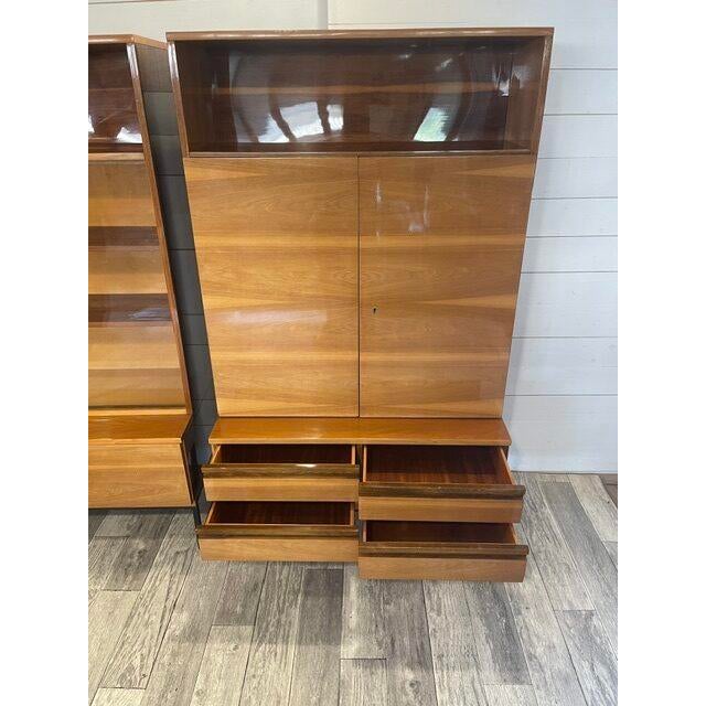 Vintage Closets and Chest of Drawers from Novy Domov, Spisska Nova Vess, 1970s, Set of 4 For Sale - Image 9 of 18