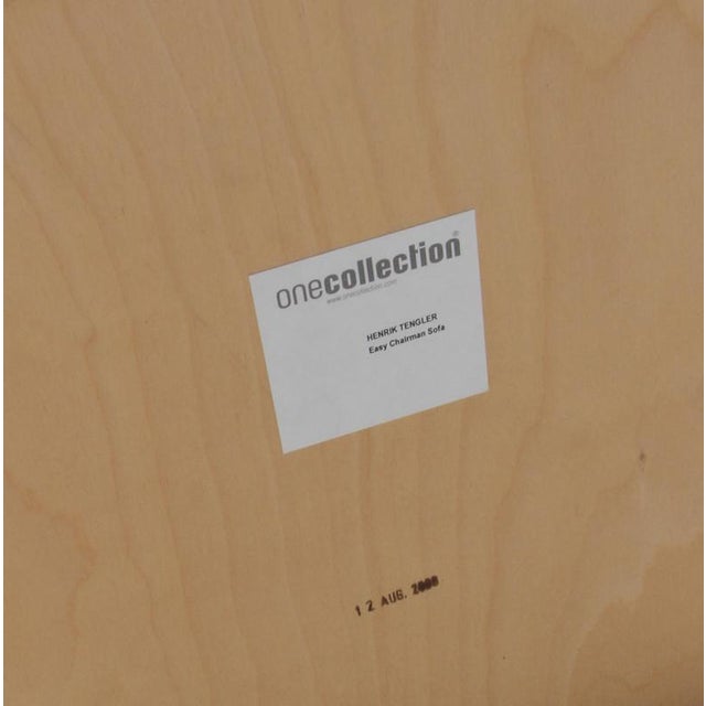 Black Chairman 2-Seater Sofa by Henrik Tengler, 2010s For Sale - Image 8 of 9