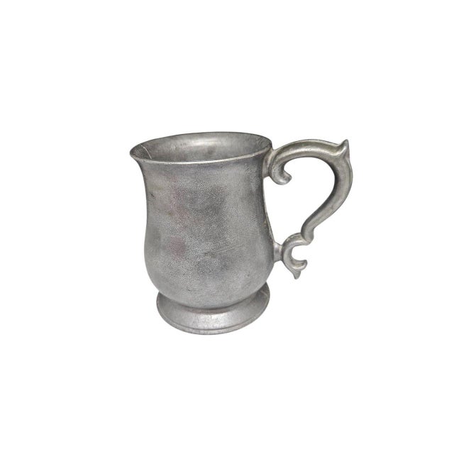 Vintage Wilton Armetale Mug Usa Pewter Tone Tavern Tankard Barware For Sale In Dallas - Image 6 of 6