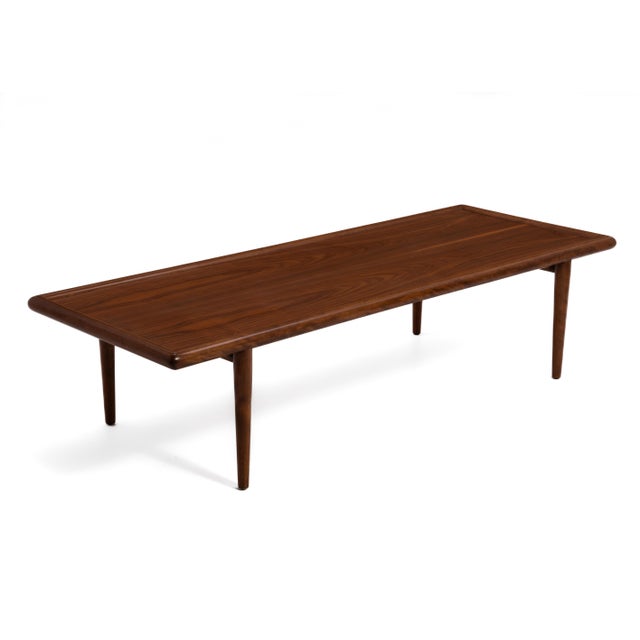Brown T.H. Robsjohn-Gibbings Widdicomb Coffee Table Mid Century Modern Unmarked 1950s For Sale - Image 8 of 18