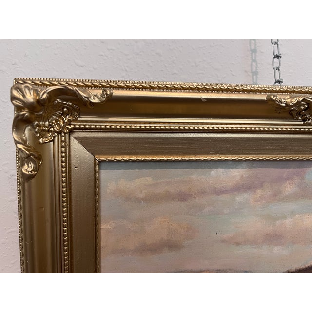 Impressionist Late 20th Century Jan Prochazka (Czech, b.1957) Vintage Original Landscape Oil Painting , Framed For Sale - Image 3 of 11