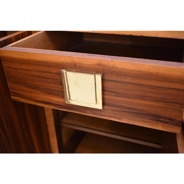 1930's French Wooden Buffet by André Sornay For Sale - Image 11 of 12