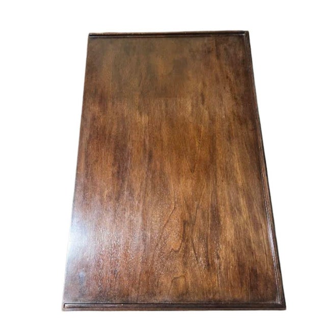 Mid 20th Century Regency Style Four Tier Mahogany Side Table For Sale - Image 5 of 5