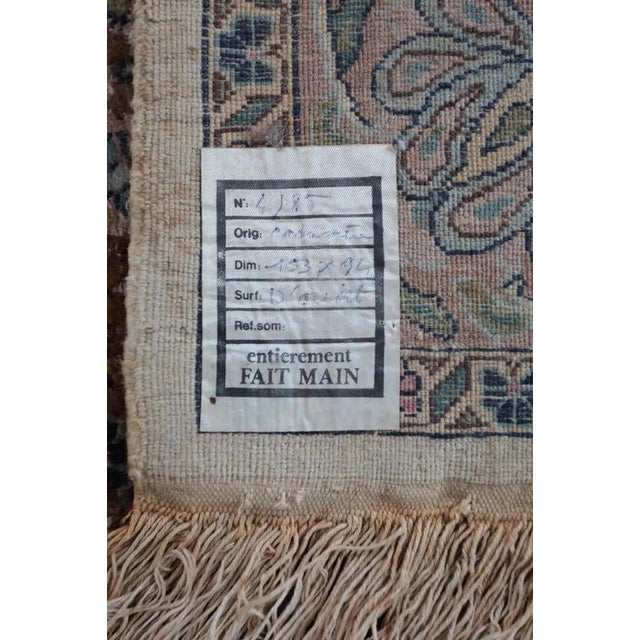 Tree of Life Rug in Silk For Sale - Image 6 of 8