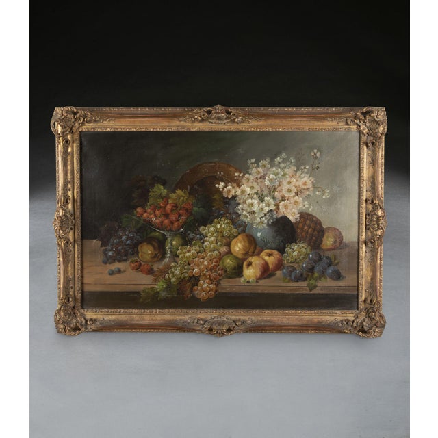 English Artist, Still Life, Early 20th Century, Oil on Canvas For Sale - Image 7 of 7