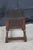 Antique English Jacobean Style Oak Carved Joint Stool Side End Table 18" For Sale - Image 4 of 11