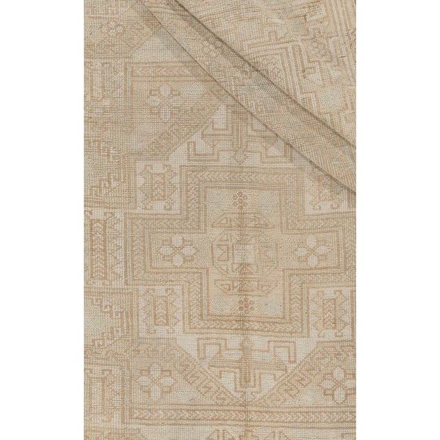 Vintage Circa 1940 Turkish Oushak Rug 5ft 9in X 7ft 5in For Sale In New York - Image 6 of 15