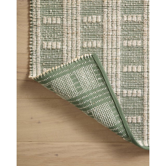Angela Rose x Loloi Colton Ivory / Sage 2'-6" x 8'-0" Runner Rug For Sale In Dallas - Image 6 of 8