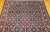 Vintage Persian Tabriz Afshan Rug, Hand-Knotted Wool, Allover Geometric Caucasian Kuba Pattern, Navy & Red, 7x10 For Sale - Image 18 of 18