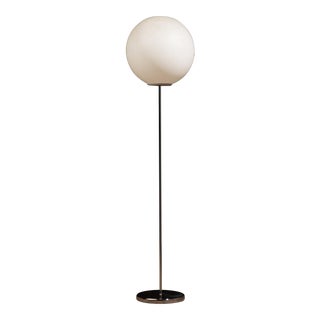 1970s Vintage Neal Small for Sonneman Lollipop Globe Floor Lamp For Sale