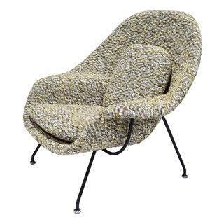 Eero Saarinen for Knoll Womb Chair Is French Boucle" For Sale