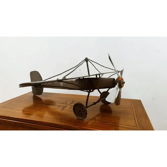 Mid-Century Modern Aluminum Airplane, 1960s, in Good conditions. Designed 1960 to 1969