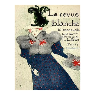 Lautrec Lithograph 17 La Revue Blanche 1966 For Sale