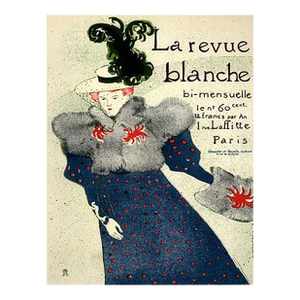 Lautrec Lithograph 17 La Revue Blanche 1966