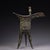 Asian Antique Late 19th Century Asian Bronze Tripod Libation Cup With Inscriptions For Sale - Image 3 of 10