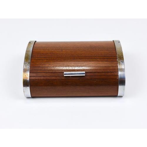 Large Art Deco Jewelry Storage Cigarette Box with Roll Top attributed to Carl Auböck, Vienna, 1930s For Sale - Image 10 of 18
