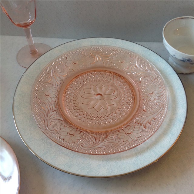 Vintage Mismatched Table Setting - 6 Pieces For Sale - Image 7 of 11
