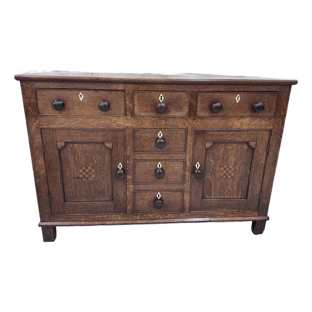 19th Century English Dresser Base For Sale
