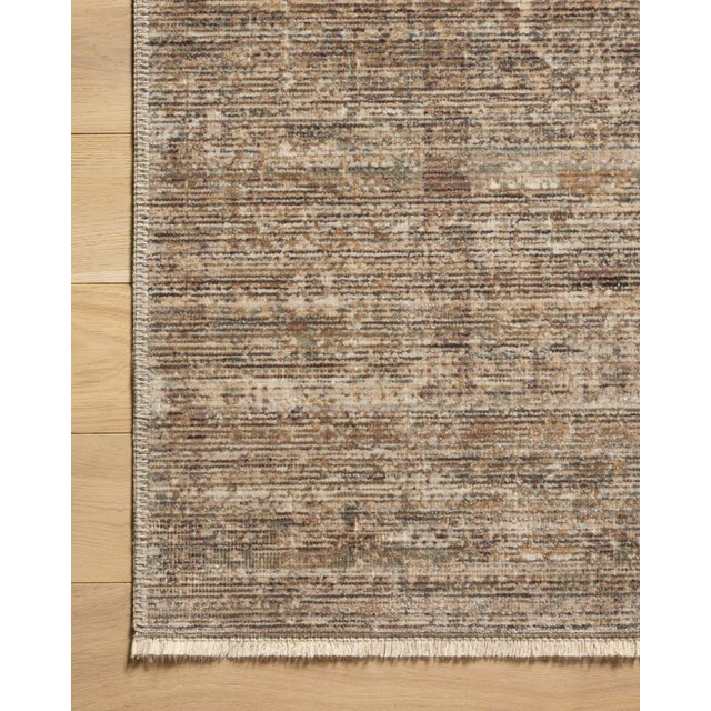 2020s Amber Lewis x Loloi Molly Tobacco / Sage 3'-0" x 5'-0" Accent Rug For Sale - Image 5 of 8