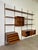 E22 Wall Bookcase in Iron and Wood attributed to Osvaldo Borsani for Tecno, Italy, 1960s For Sale - Image 3 of 10