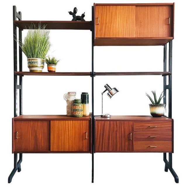 Mid-Century Modern Wall Unit, 1960s For Sale - Image 15 of 15