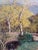 Edward Hicks -The Bridge at Coyote Creek-California Impressionist Oil Panting For Sale - Image 4 of 11