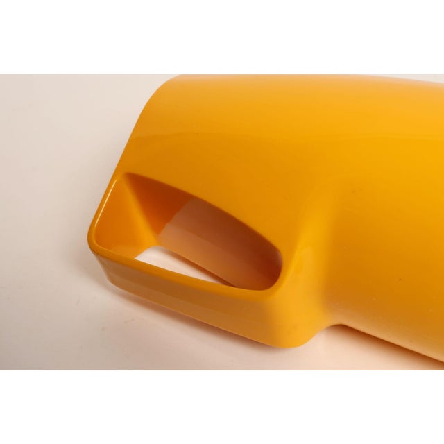 Yellow Vintage West German Yellow Insulated Pitcher by Dr. Zimmermann for Busse Design For Sale - Image 8 of 12