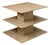 Blonde Oak Storage Table For Sale