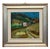 Piero Leo, Landscape, 1970, Oil Painting on Hardboard, Framed For Sale