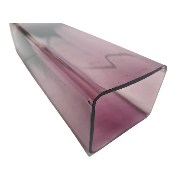 Glass Postmodern Vase, Sweden, 1970s For Sale - Image 7 of 16