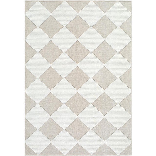 Lyna Washable Rug in Cream, 3x5 For Sale - Image 4 of 4