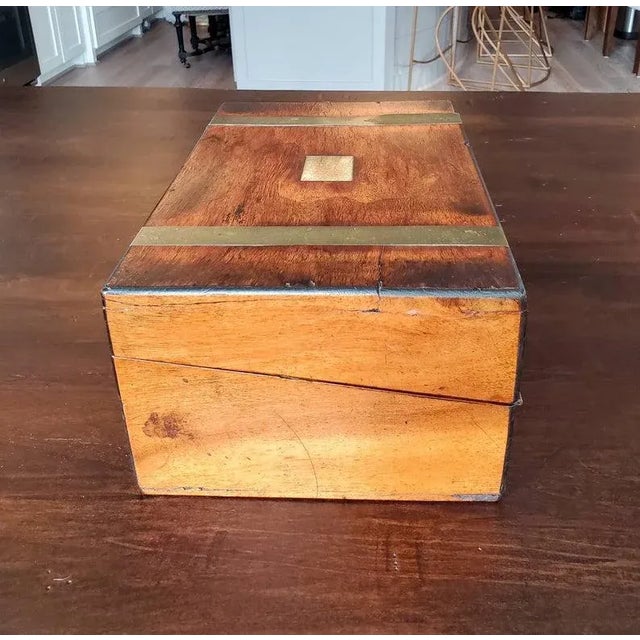 19th Century English Victorian Travel Desk Chairish