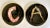 Ceramic 1980's Erte Alphabet Letter "C" Bone China Plate For Sale - Image 7 of 8