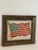 Rustic Antique 48 Stars American Flag in Rustic Frame Distressed For Sale - Image 3 of 5