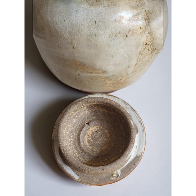 Ceramic Glazed Stoneware Teapot by Hervé Rousseau for Atelier De Boisbelle, La Borne, 1990s For Sale - Image 7 of 12