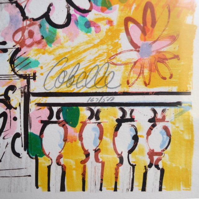 Charles Cobelle Limited Edition "The Lute" Lithograph by Charles Cobelle For Sale - Image 4 of 7