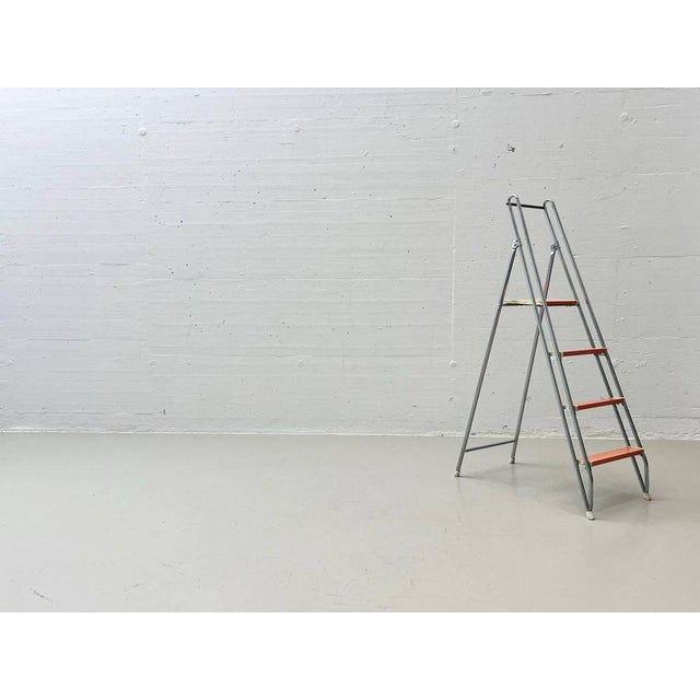 Vintage Folding Ladder from Scab Design, Italy, 1970s For Sale - Image 4 of 18