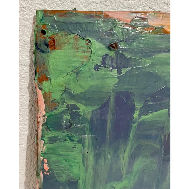 Francine Tint, Modernist Gestural Abstract Color Field Painting Woman Artist Francine Tint, 1999 For Sale In Miami - Image 6 of 15