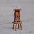Mid-Century Modern Mid-Century Brutalist Oak Bar Stools, Belgium, 1970s, Set of 5 For Sale - Image 3 of 10