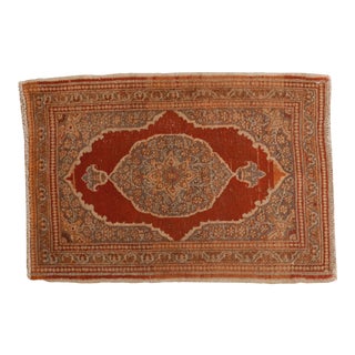 Vintage Tabriz Rug Mat - 1'9" X 2'7" For Sale