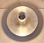 1970s Vintage Minimalist Disc Ceiling Lamp in Aluminum, 1970s For Sale - Image 5 of 7