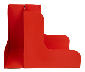 Modular Metal LP Record Holder by Enzo Mari for Danese, 1965, Set of 3