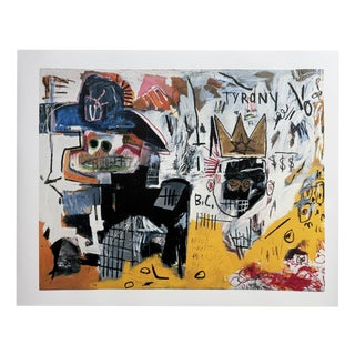 Jean Michel Basquiat, Abstract Composition, 1982, Print For Sale
