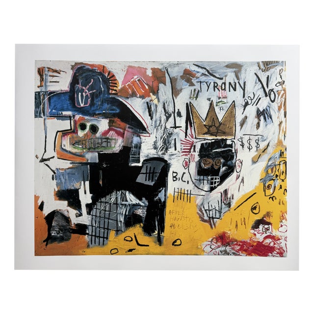 Jean Michel Basquiat, Abstract Composition, 1982, Print For Sale