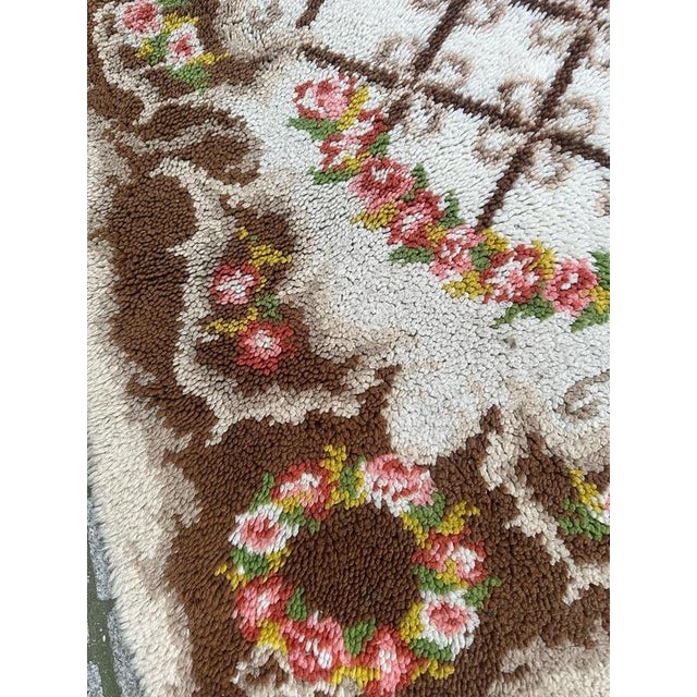 1960s Vintage French Cogolin Rug, 1960s For Sale - Image 5 of 18