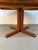 Mid 20th Century Danish Modern Oval Extendable Dining Table Attributed to Skovby For Sale - Image 14 of 14
