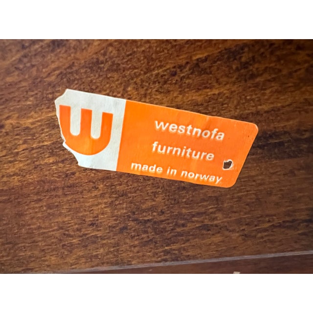 Mid 20th Century 'Orbit' Lounge Chair and Ottoman Designed by Ingmar Relling for Westnofa For Sale - Image 11 of 15